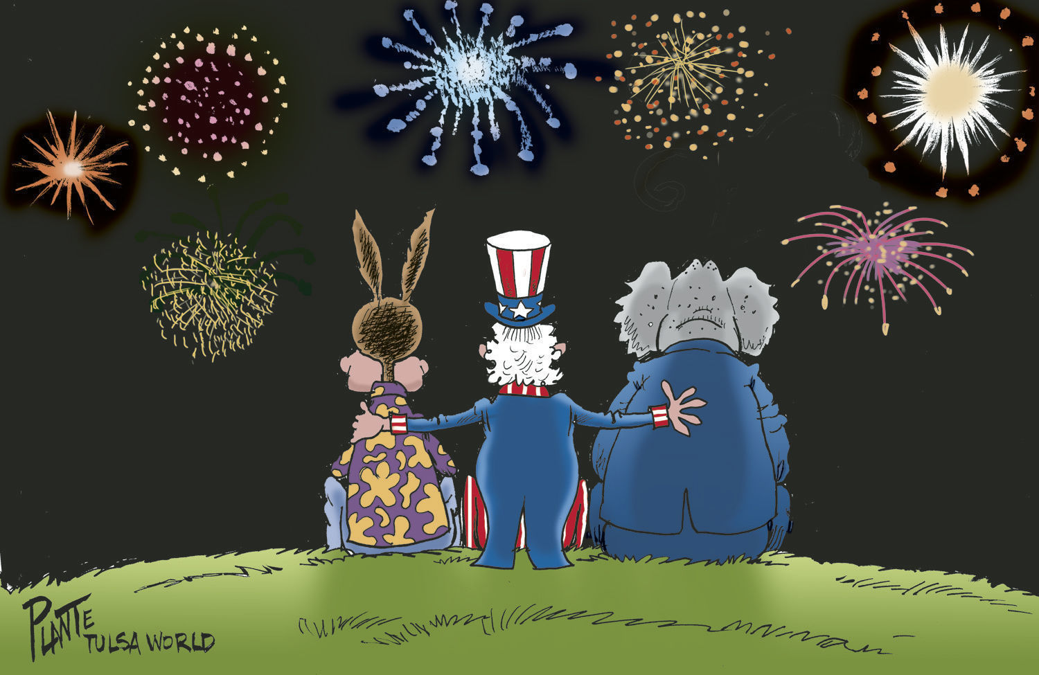 See more cartoons by Bruce Plante